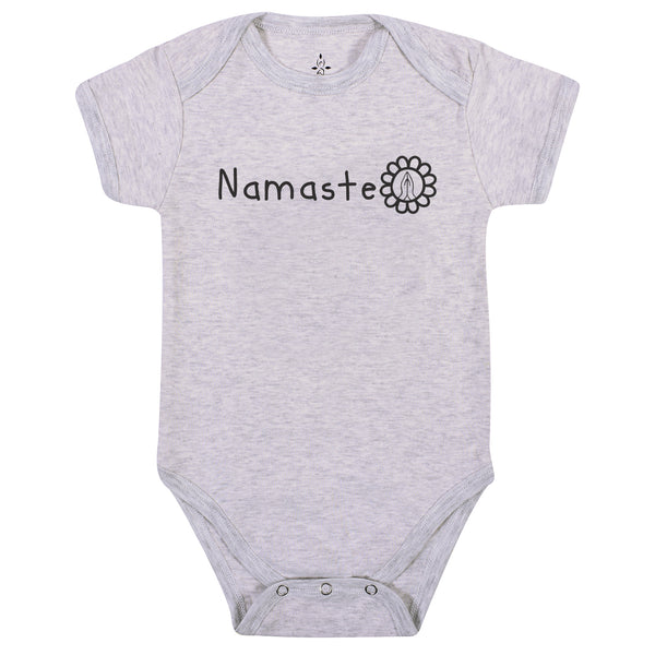 Namaste Grey Yoga Onesie