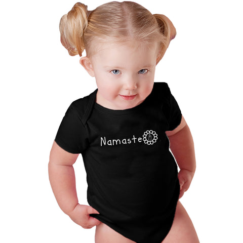 Namaste Black Yoga Onesie