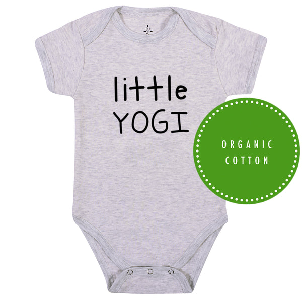 Little Yogi Onesie Grey