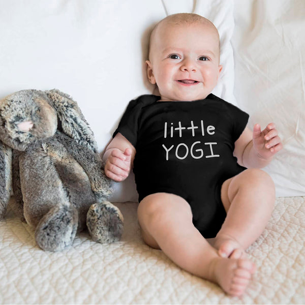 Little Yogi Onesie Black