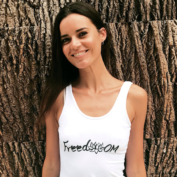 Organic Cotton Yoga Workout Tank Top minimalist Shirts Tops Tees Tanks for Women. Machine Wash Tanks with yoga prints; yoga shirts for women comfort & style; soft tshirts that move stretch with you through your yoga poses. Premium quality. Unique design. Ladies yoga apparel. Lightweight shirts. XS. S. M. L. XL. XXL. 2XL. XXXL. 3XL. Skin friendly. White yoga t-shirt. Tagless. Freedom. Tag-less. lotus flower