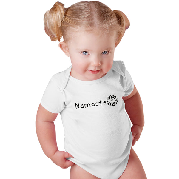 Namaste White Yoga Onesie