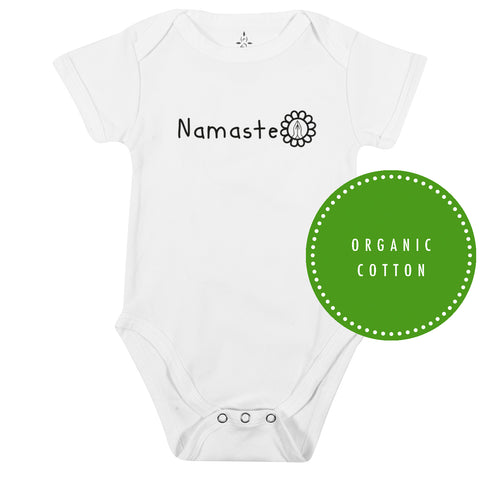 Namaste White Yoga Onesie